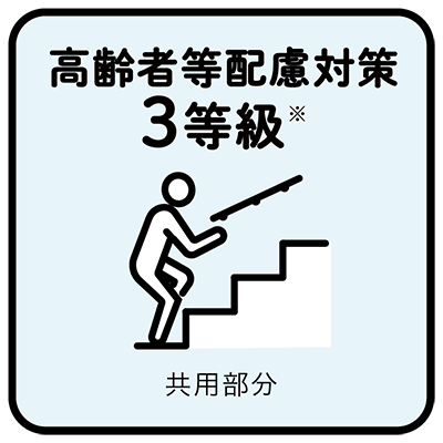 高齢者等配慮対策（共用部分）3等級※