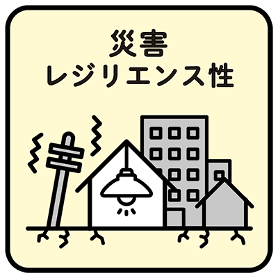 災害レジリエンス性